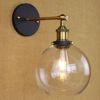 american country style loft vintage industrial lighting retro wall lamp fixtures 60w edison wall sconce