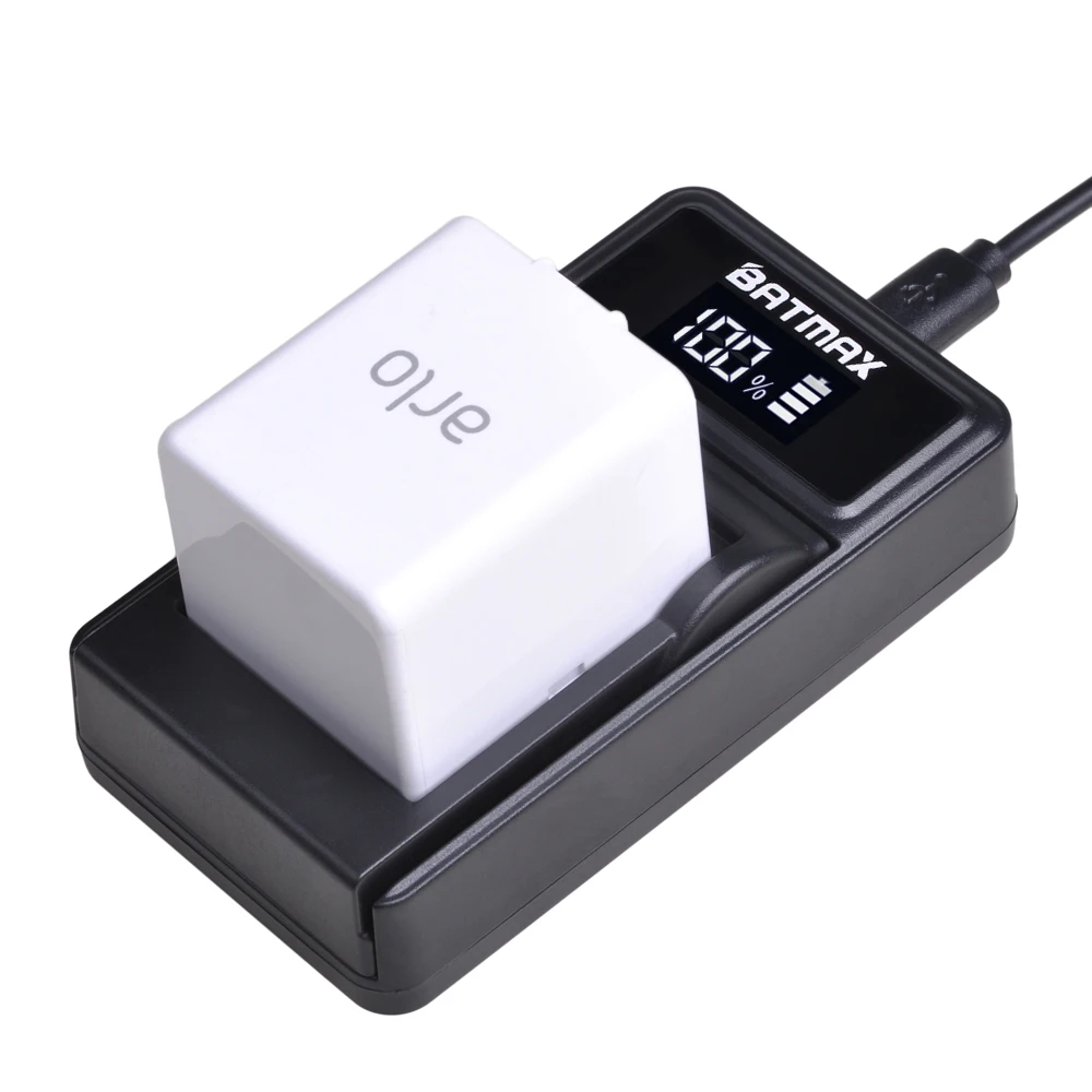 Устройство зарядное Batmax со светодиодный ным дисплеем и USB светильник том для