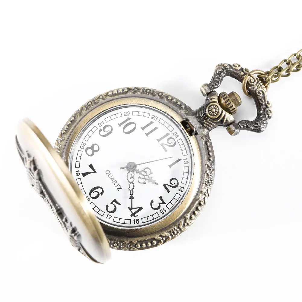 Новый Таймер винтажная лондонская башня мост чехол подвеска карманные часы с