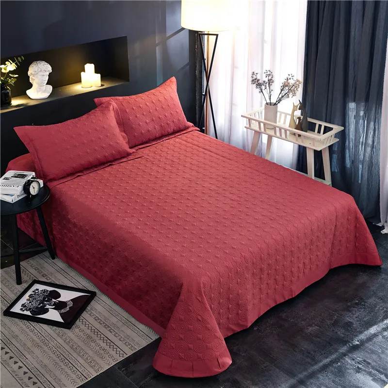 12 цветов, сплошной цвет, 3 шт., Египетский хлопок, 250x250 см и 250x270 см, покрывало/плотное одеяло, покрывало, наволочка