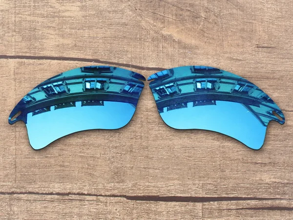 Black and Ice Blue Vonxyz 20+ Цвет выбор поляризованные Сменные линзы для-Оукли быстрая куртка XL рамка - Цвет линз: Black and Ice Blue