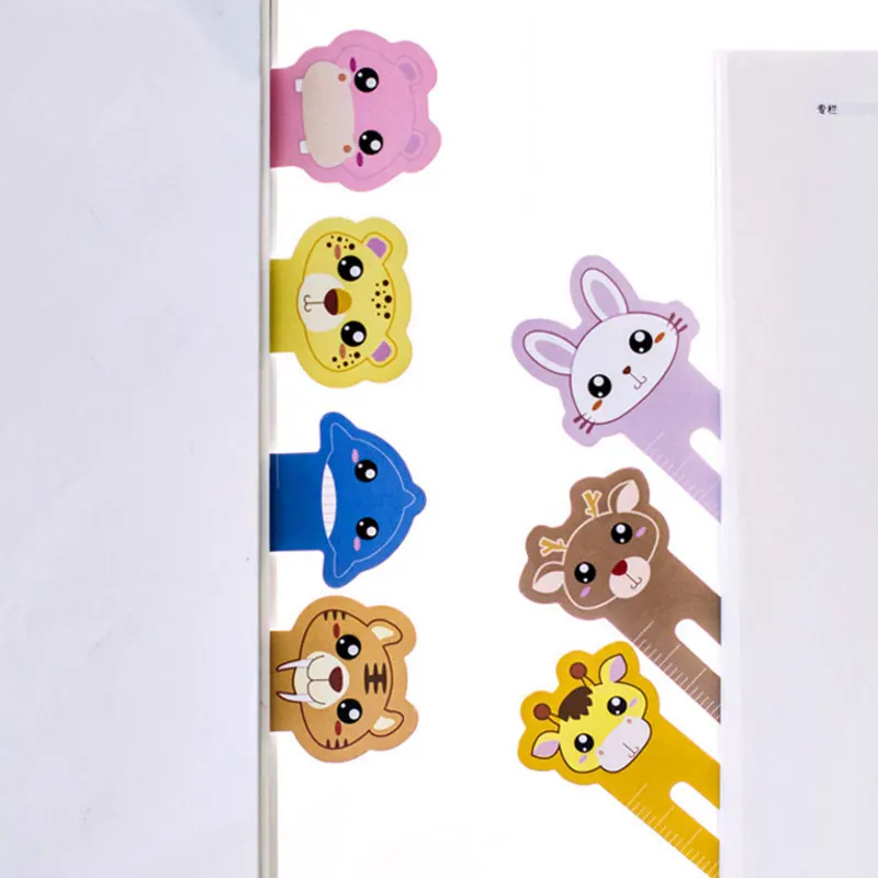 30 шт./лот милые животные ферма Бумага Закладка Книга Держатель Kawaii Канцелярские Принадлежности для школьные принадлежности для детей Kawaii студенческие подарки