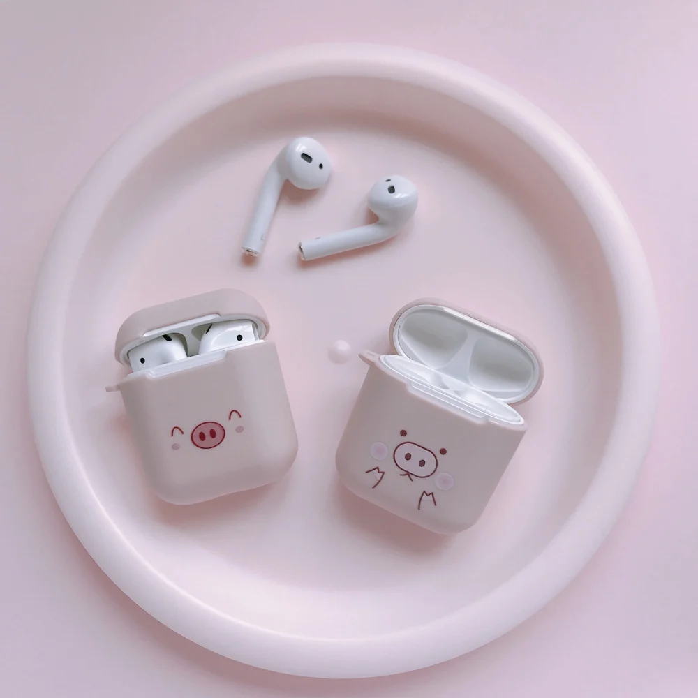 Чехол с мультяшным единорогом для зарядки наушников s для AirPods Защитный Мягкий чехол для Apple Airpods 1 2 Беспроводная зарядная коробка
