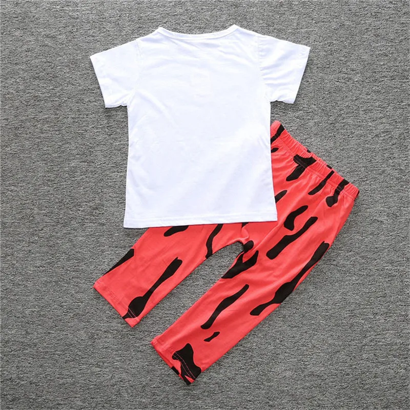 Детские сказки новинка 2017 стильные летние комплекты детской одежды для