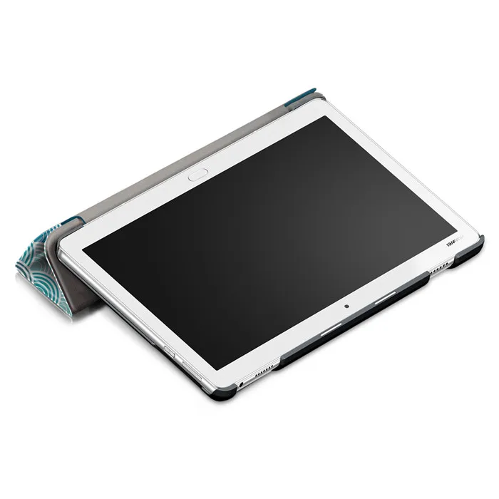 Полиуретановый чехол-подставка для huawei Mediapad M3 Youth Lite 10 BAH-W09 BAH-AL00 10," Tablet+ 2 шт Защитная пленка для экрана