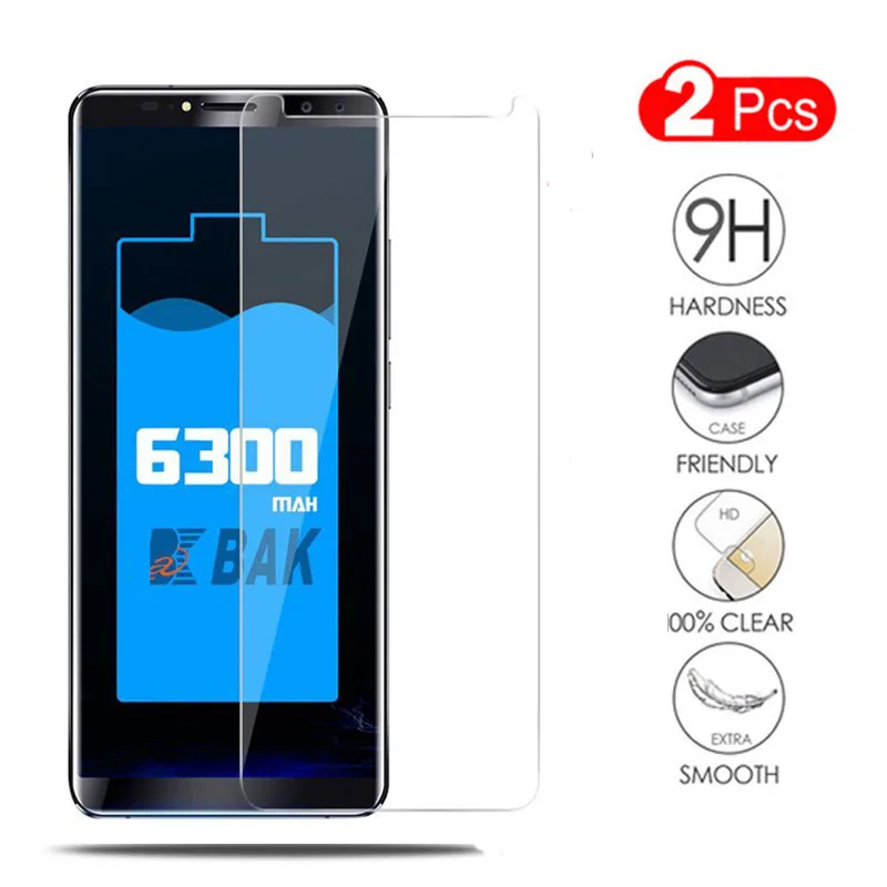 Закаленное стекло Oukitel K6 9H ультрапрозрачные тонкие пленки на переднюю панель