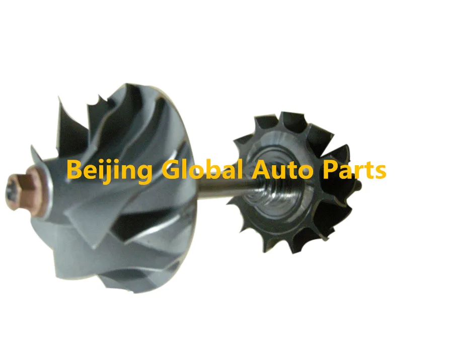 Турбокомпрессор TD04 в сборе турбокомпрессорный вал и компрессорное колесо Turbo|wheel