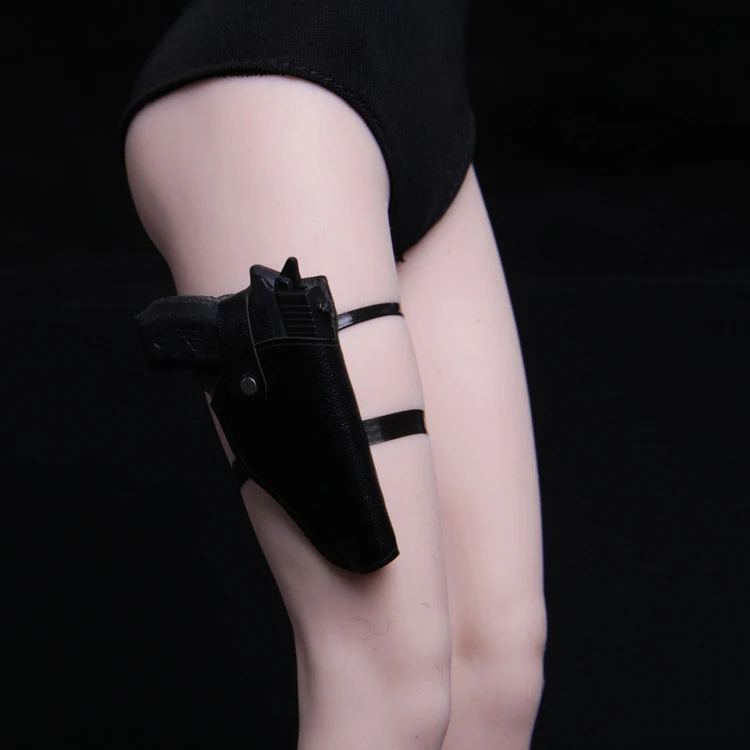 Right leg Style 1/6 весы Solider оружие аксессуар P226 Модель пистолет и кобура левая нога/правая нога Стиль для 1" фигурка - Цвет: Right leg Style