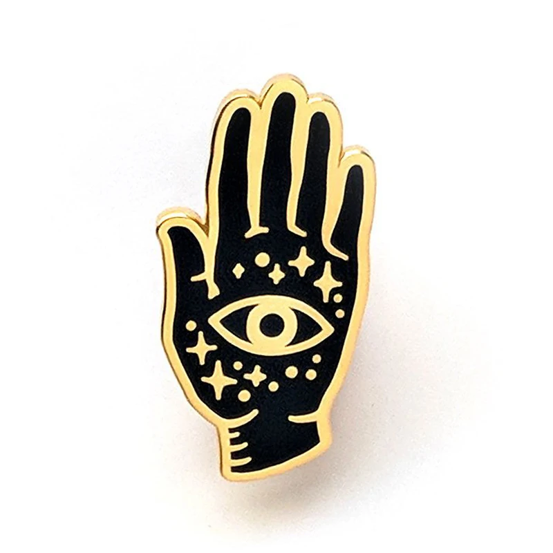 

Hand-Eye Enamel Pin