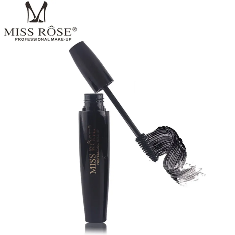 1pcs MISS ROSE, 3D тушь для ресниц, макияж, косметика, ресницы, тушь для ресниц, водостойкая, длительное подкручивание, густая черная - Цвет: 1pcs