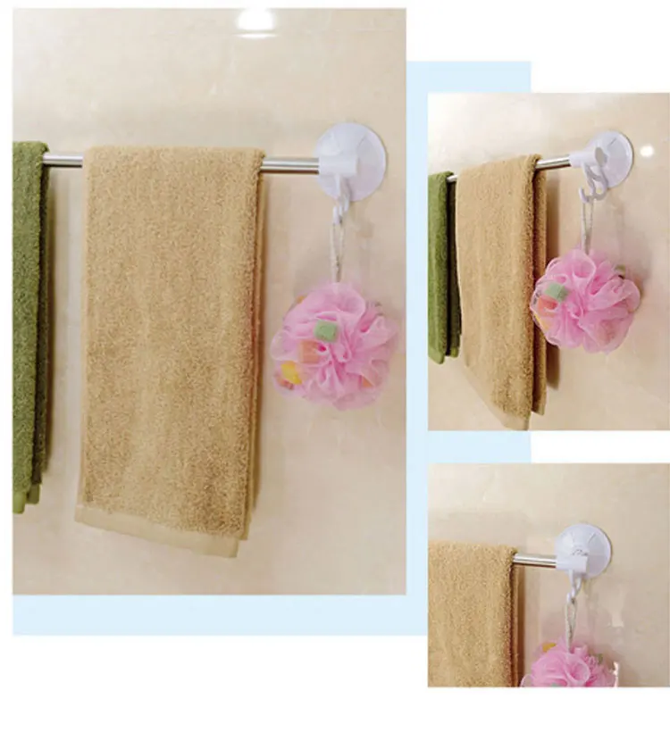 1PCS powerful suction cup towel rack multifunctional stainless steel seamless high quality bathroom kitchen hanging | Дом и сад