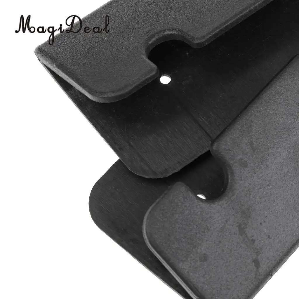 MagiDeal зажим на Сиденье Лодки для надувной лодки ребра шлюпки байдарки 2 шт. черный