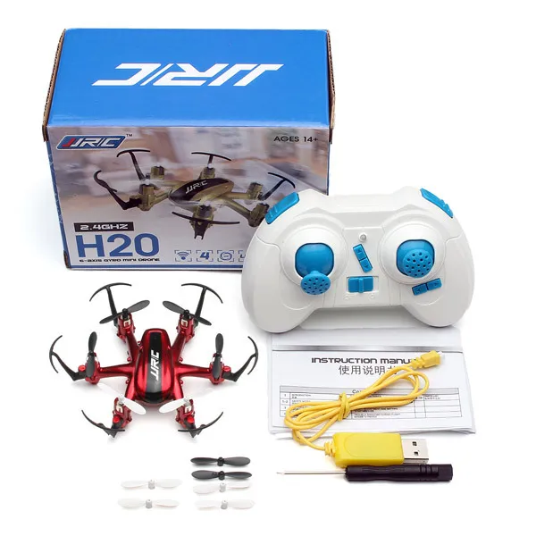 JJRC H20 нано гексакоптер 2 4 г 4CH 6 осевой автономный режим RTF Радиоуправляемый Дрон