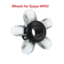 Eyoyo-ruedas para cámara de inspección de tuberías, ruedas de 23mm, WF92