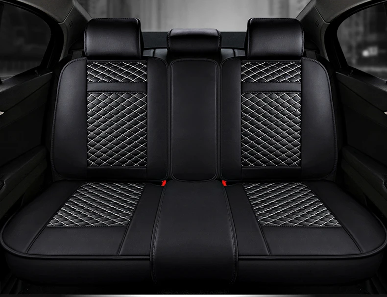 Модные роскошные кожаные Авто универсальное автокресло cover protector подушки для Mercedes Benz t210 w211 t211 w212 w213 w220 w221 w222