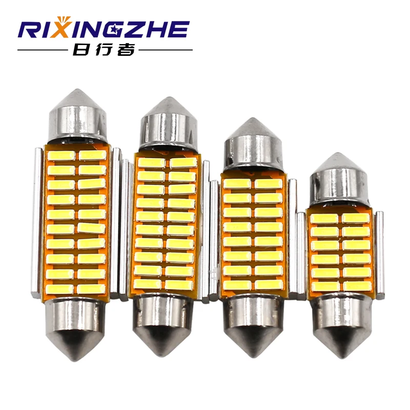 Festoon C5W 31 мм 36 39 41 Canbus автомобильные внутренние фары 4014 12/16/20SMD супер яркие фонари