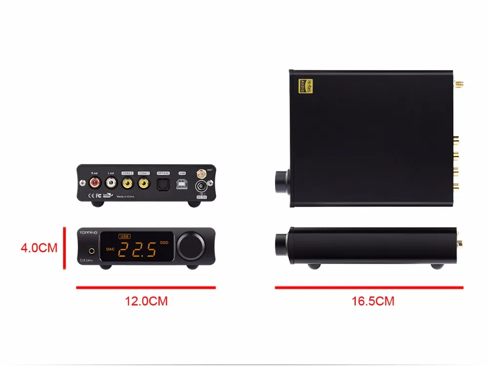 Топ DX3 PRO LDAC Edition Расшифровка Bluetooth amp AK4493 USB DAC XMOS XU208 DSD512 выход для наушников TPA6120A2 OPA1612