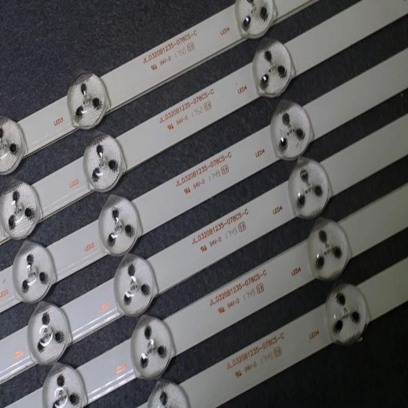 

(New Original) 10-50 PCS/lot 11LED 575mm LED strip for VESTEL 32 inch REV0.2 VES315WNDS-01 32HXC01U 32D1333DB VES315WNDL-01