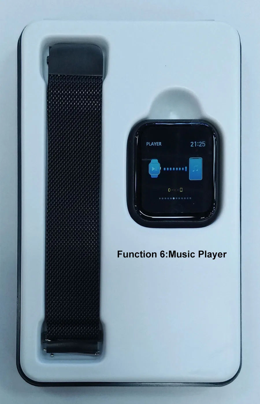 T80 Smart Watch Fitness Bracelet Blood Pressure Monitor Smart Band Incoming Call Sleep Tracker Magnetic Strap Health Wristband