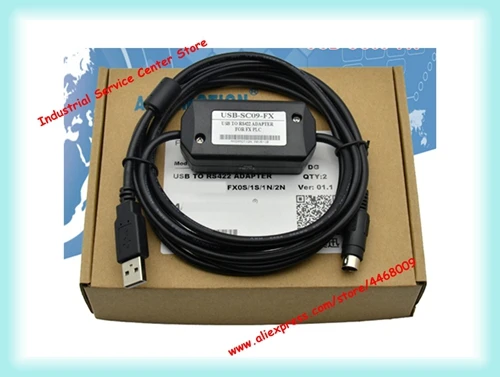 USB-SC09-FX ПЛК Программируемый кабель ссылка для загрузки Универсальный Fx1s 1n 2n 3u и другие ПЛК (art.: 7aa25116f) - 7aa25116f