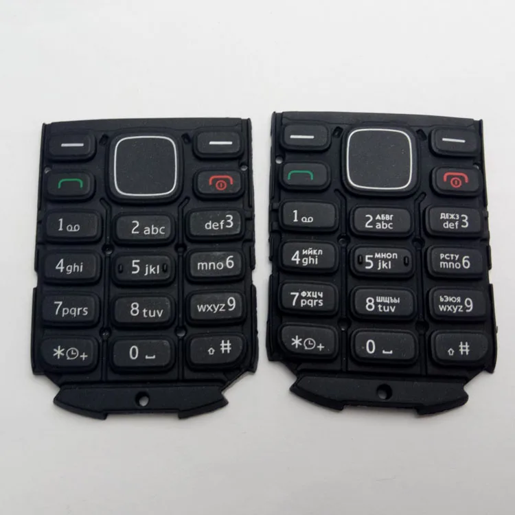 Новое главное меню английская клавиатура или Русская кнопки чехол для Nokia 1280 |