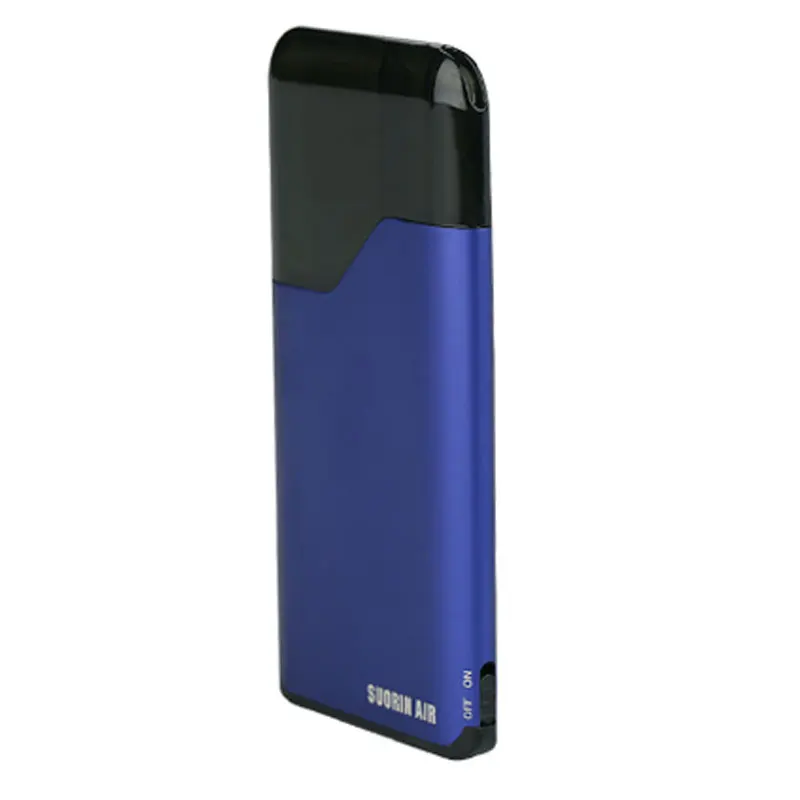 Синий Пусковой комплект Suorin Air 400mAh встроенный аккумулятор с картриджем 2 мл портативный размер и индикатор питания Светильник электронная сигарета паровой комплект - Цвет: Синий