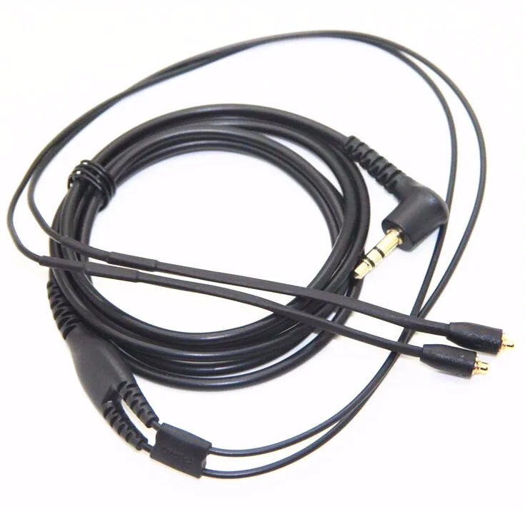 MMCX кабель для Shure SE215 SE315 SE425 SE535 SE846 Позолоченные наушники гарнитура Сменные кабели для iPhone xiaomi