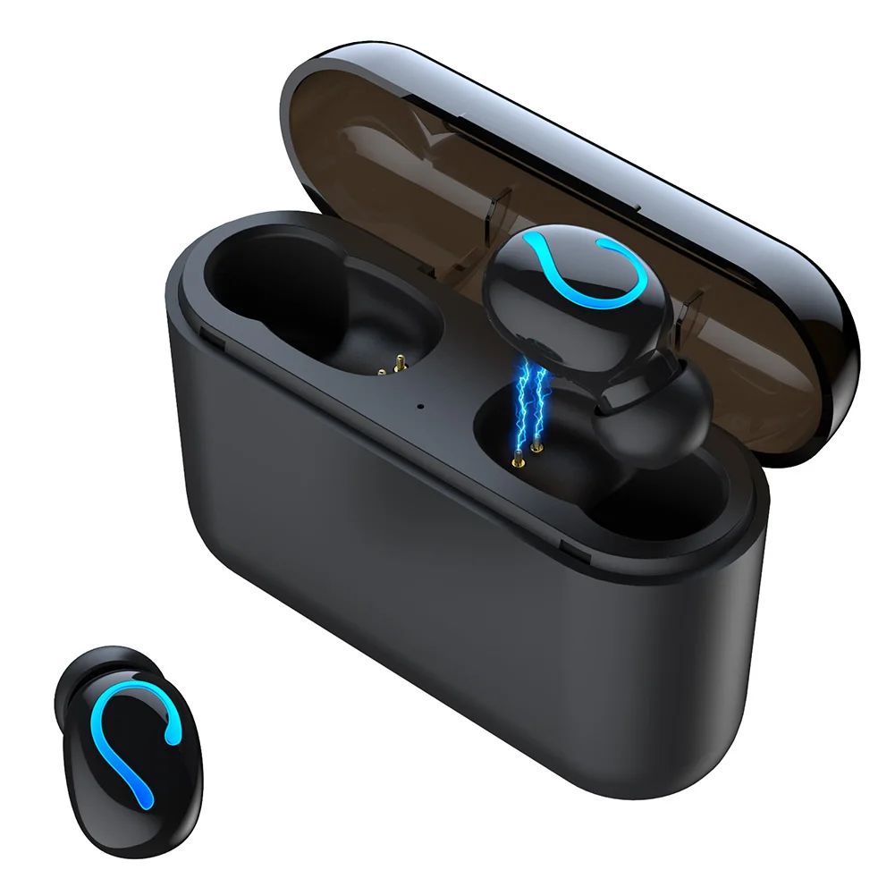 TWS беспроводные наушники Bluetooth 5 0 IPX5 гарнитура 5D стерео спортивные PK HBQ|Наушники и