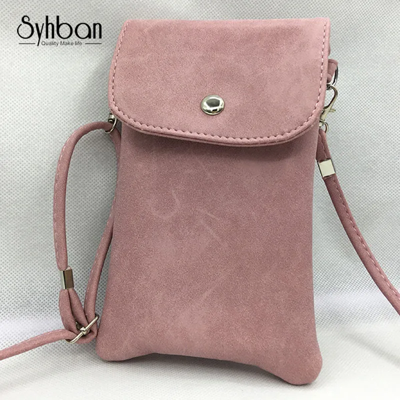 SYHBAN сумки нулевой кошелек скошенный мини посылка телефон сумка для iPhone6/7/P Слот
