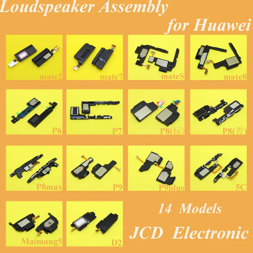 Cltgxdd 14 моделей звонка зуммер Динамик громкий сборки для Huawei Коврики 2 7 8 s P6 P7 P8 p8max p9