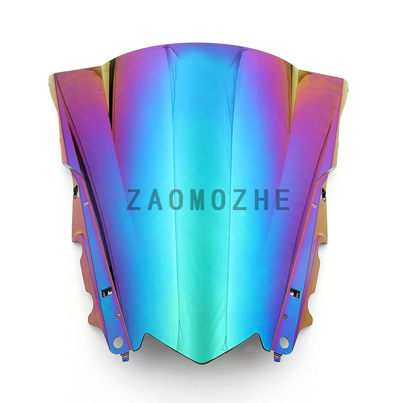 Для Yamaha YZF r25 R3 Черный лобового стекла ветрового Double Bubble YZF-R25 YZF-R3 14 15 16