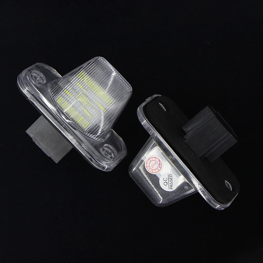 Пара CanBus светодиодные номерные знаки для VW Caddy 2004 Jetta/Syncro 2005 Touran и Transporter 2003 год