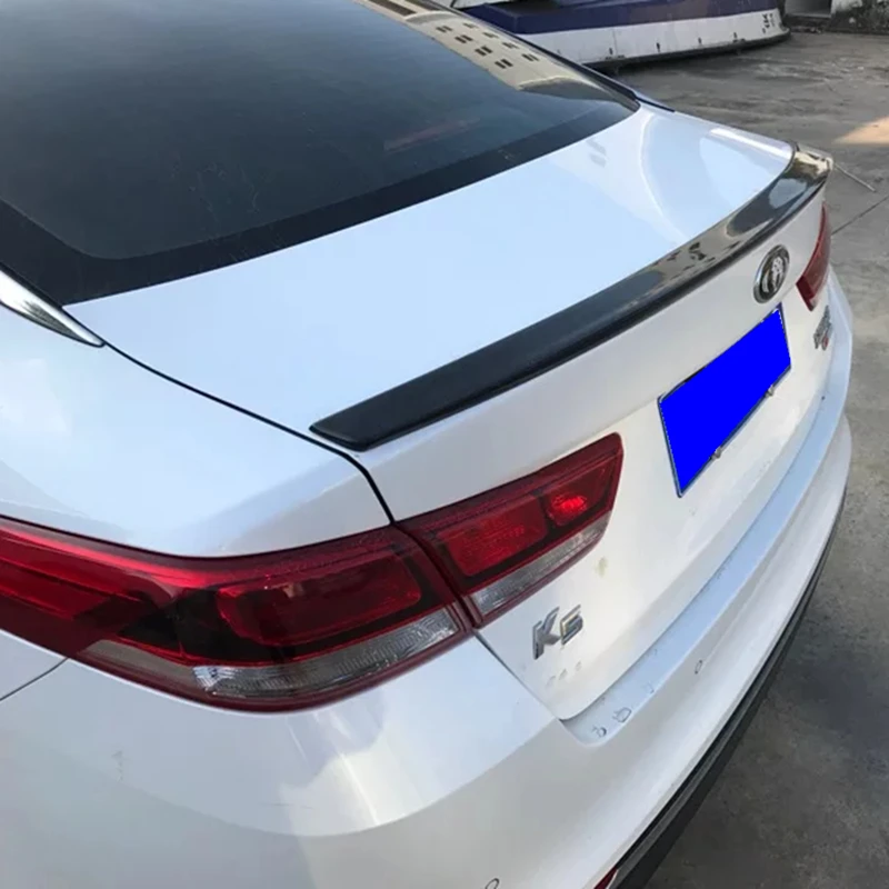 K5 2016 2017 2018 новый дизайн высокое качество абс материал для KIA Optima спойлер Грунтовка