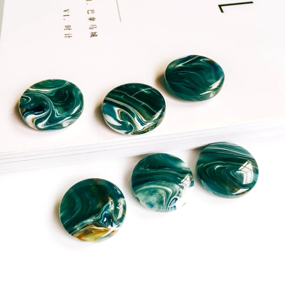 

Acrylic Resin Plastic Beads Earrings Pendant Accessories Supplies for Jewelry Making 20mm 10pcs