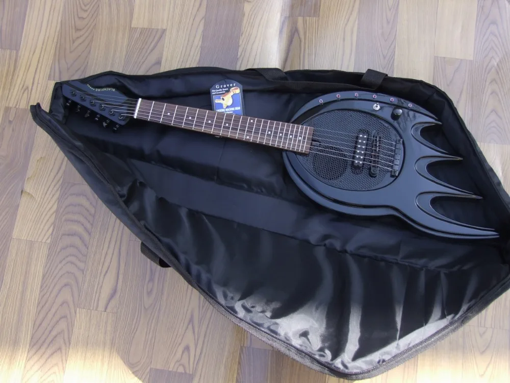 Грот в форме пламени гитара высокого качества ручная работа электрогитара