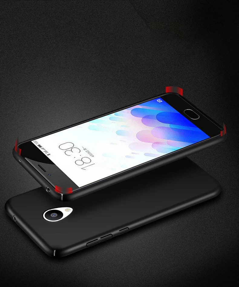 Чехол для Meizu m3s роскошный Ультратонкий Жесткий матовый чехол M3 Mini чехлы телефона