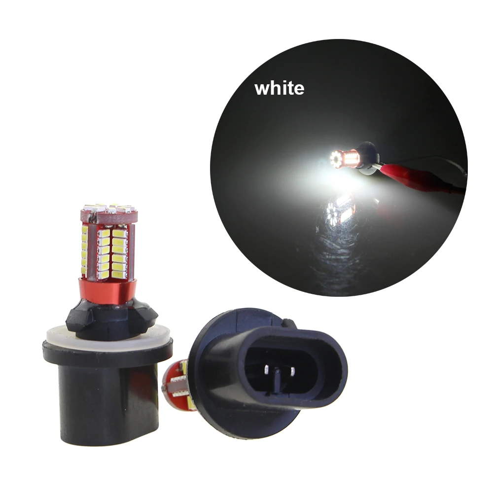 KEIN 2 шт. h8 h11 светодиодные лампы 57SMD H1 H3 H7 9005 9006 880 H27 HB3 HB4 противотуманные фары