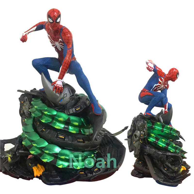 "Мстители" "Человек-паук" ps4 веб-Стрелялки araneae arachnida супергероя статуя ПВХ