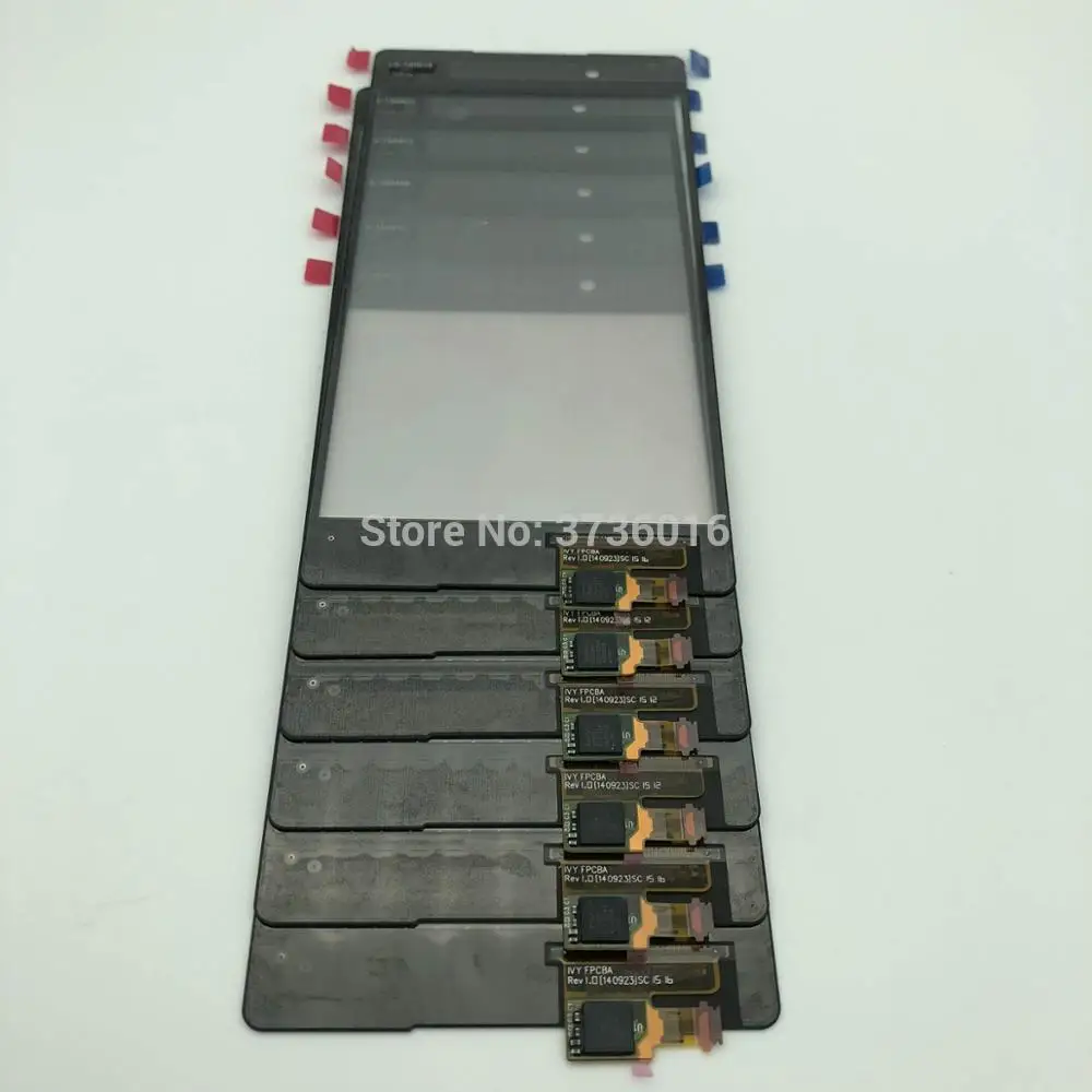 Сменное закаленное переднее стекло с сенсорным экраном для Sony Z4 LCD|Сенсорные
