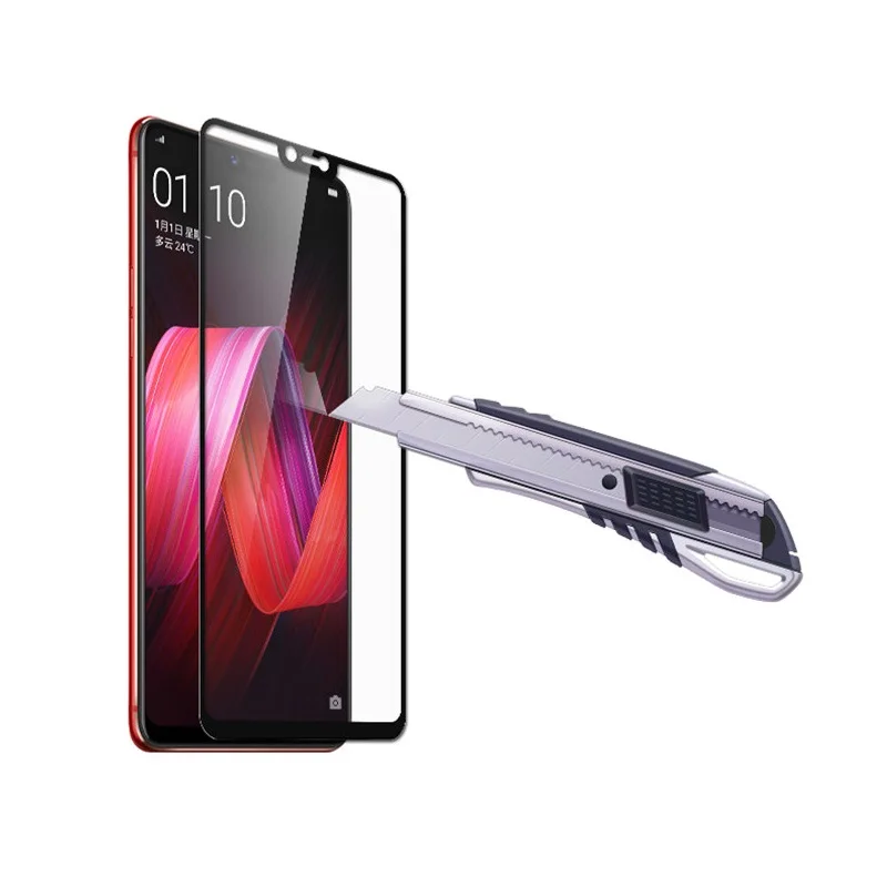 2 шт. полное покрытие закаленное стекло для oppo A3 oppoA3 A 3 защитный чехол телефона на
