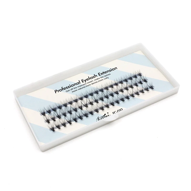 10 коробок ресниц Набор 60 PCS индивидуальный 6/8/10/12 мм толщиной накладные ресницы, декоративные накладные ресницы для наращивания узел