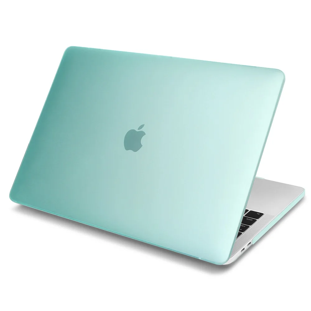 Matte Green Кейс для ноутбука за Macbook Air 1113 дюймов A1466 A1932 Pro 13.3 15 retina A1706 A1708 A1989 Сумка для ноутбука - Цвет: Matte Green