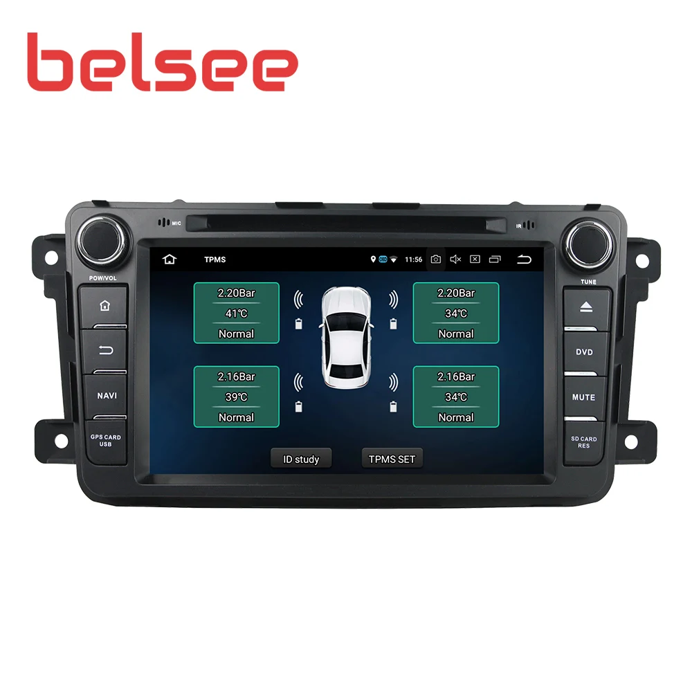 Belsee для Mazda CX-9 CX9 Android 9,0 автомобильный стерео радио 8 ядерный 4 ГБ 2 Din gps головное устройство Авторадио Мультимедиа DVD плеер