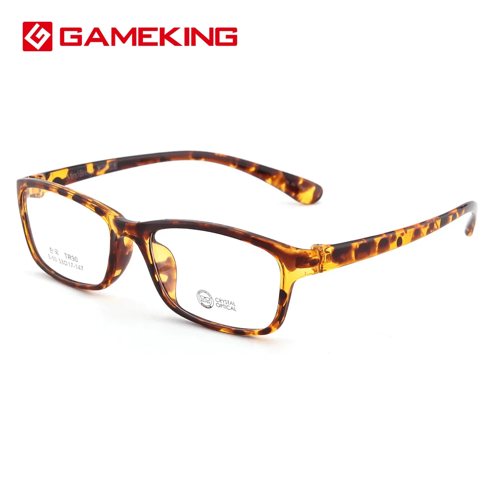 Gameking черепаховый очки кадры легкий TR90 рецепта оптически рамки пресбиопии