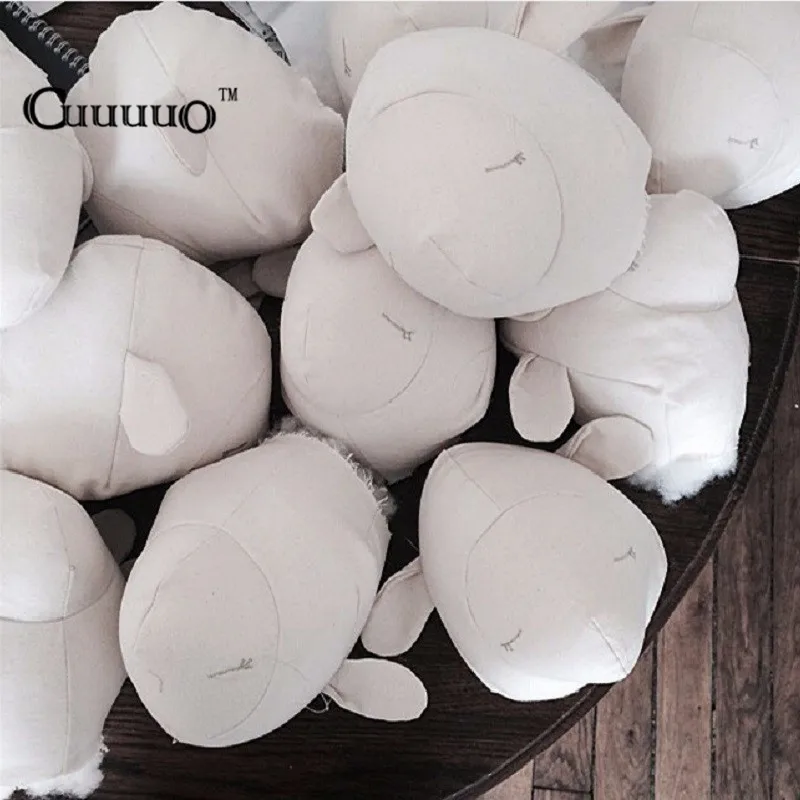 3d Reindeer Unicorn Animals Head Wall Decorations Kids Child Baby Room Nursery Wall Hangings Stuffed Toys Gift Photography Props