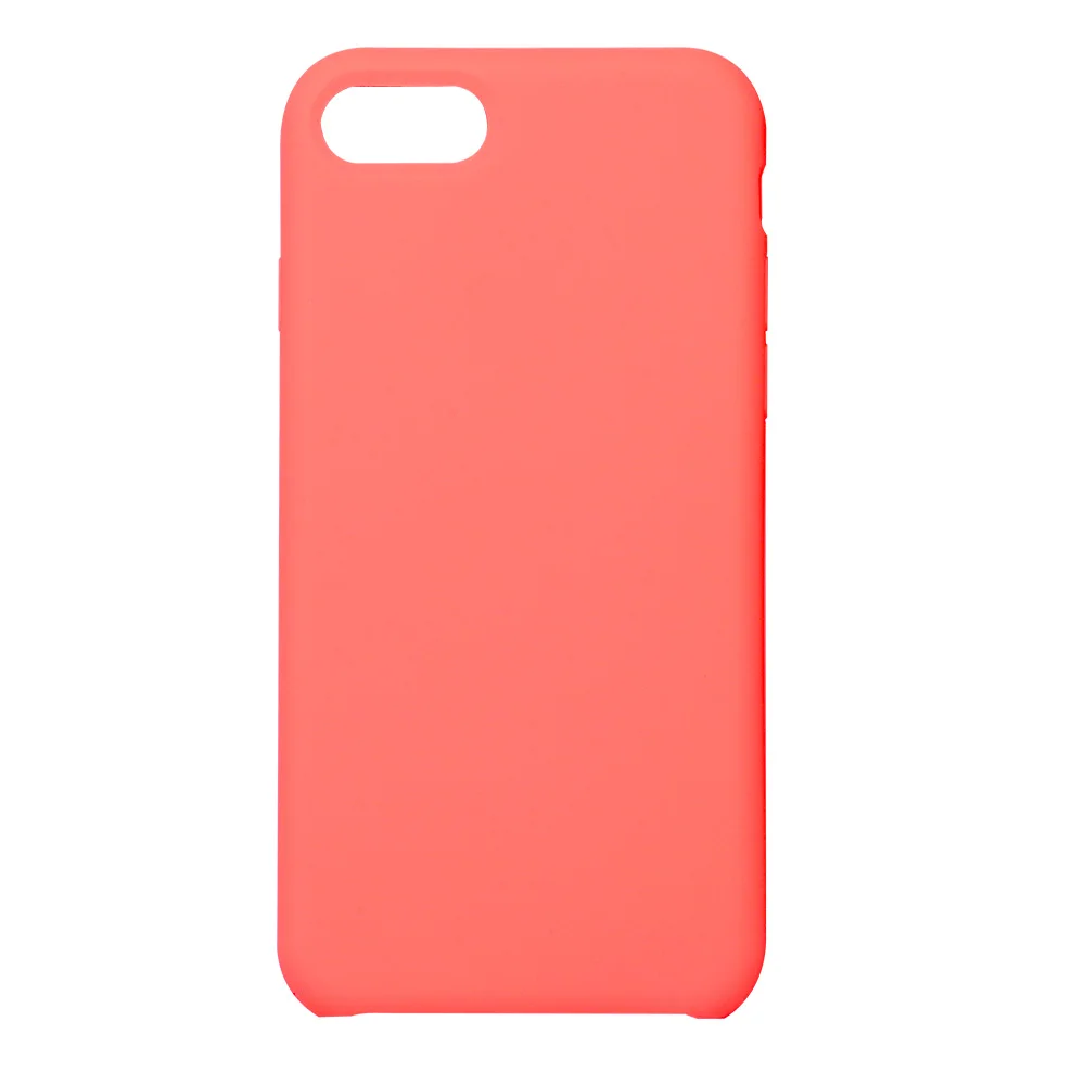 18.Peachblossom Ikase Store жидкий силиконовый чехол для мобильного телефона для iphone x xr xs max мягкое Сенсорное покрытие из микрофибры чехол для iphone 8 7 6 6s plus - Цвет: 18.Peachblossom