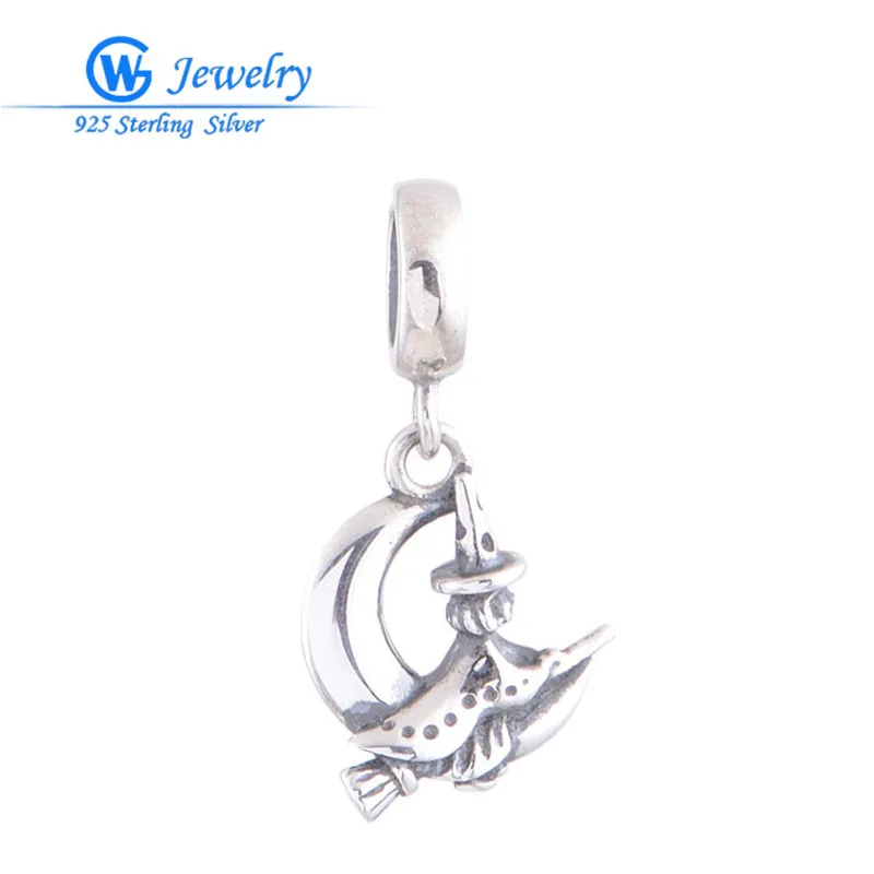 

2pcs/lot statement bracelet Hallowmas Witch Charms for DIY Gift Fashionable Jewelry Free Shipping GW Fashion jewelry S026H10