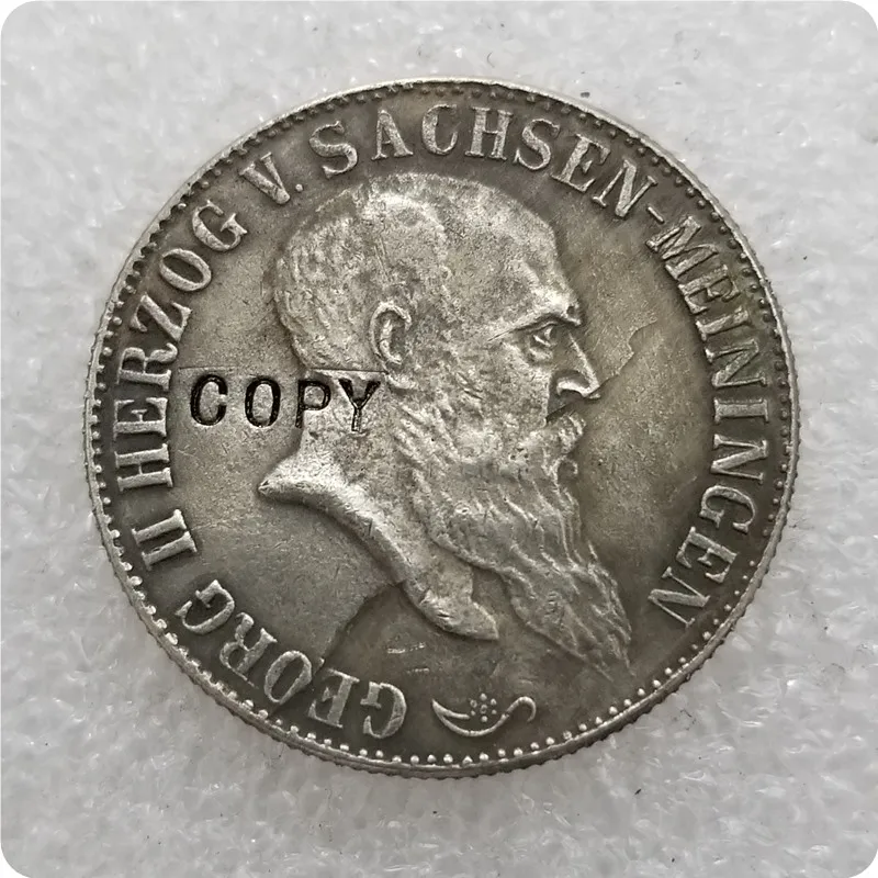 Germany 2 MARK ZWEI REICHSMARK 1901 Deutsches Reich coin RARE COPY commemorative coins-replica coins medal coins collectibles