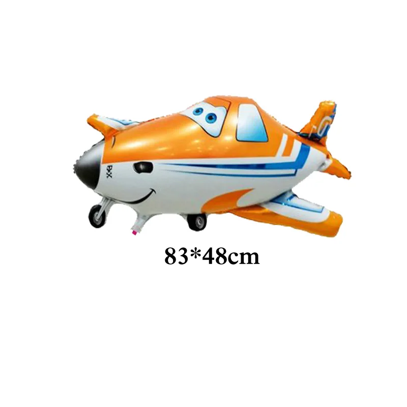 1pc plane yellow 1 шт. автомобильные гелиевые воздушные шары большой размер самолет Танк школьный автобус поезд грузовик фольги Воздушные шары Детские игрушки на подарок на день рождения воздушный шар - Цвет: 1pc plane yellow