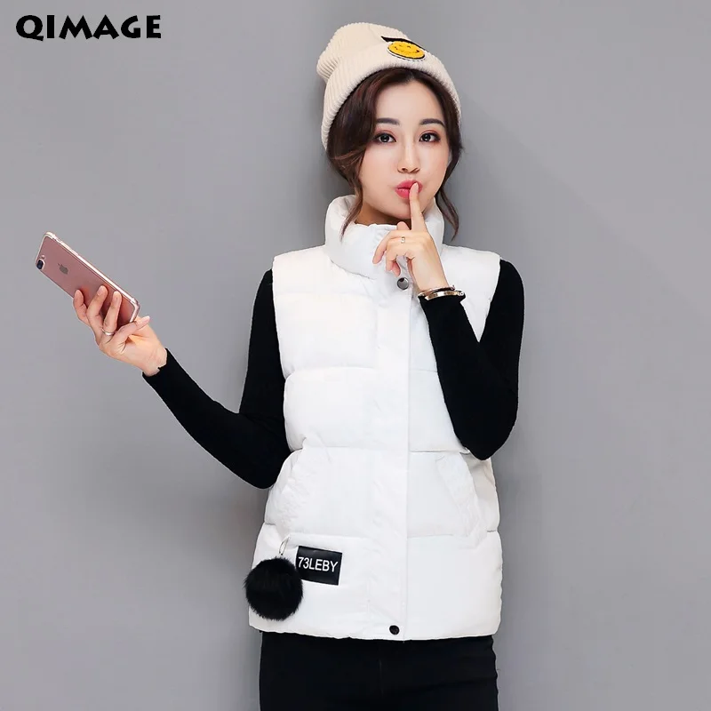 Женский зимний жилет облегающий короткий куртка с хлопковой подкладкой